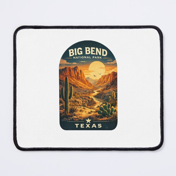 Item preview, Big Bend National Park Chisos Mountains Rio Grande Texas designed and sold by Places On Earth.