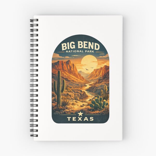 Item preview, Big Bend National Park Chisos Mountains Rio Grande Texas designed and sold by Places On Earth.