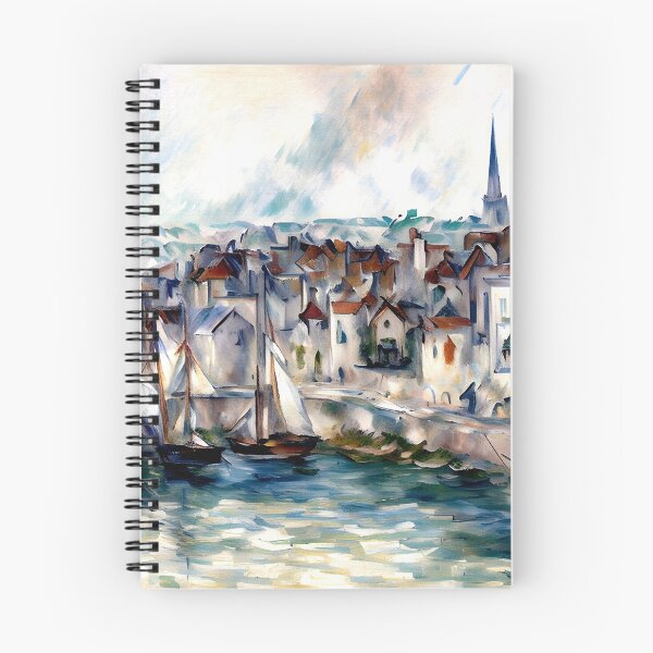 Item preview, Boats in the Port of Honfleur designed and sold by artdesignsnow.