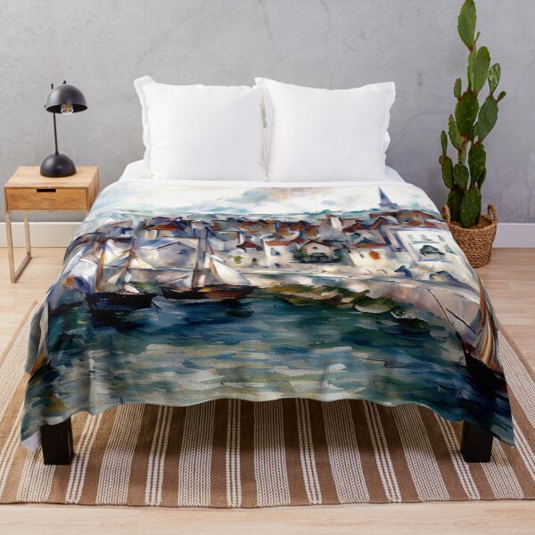 Item preview, Boats in the Port of Honfleur designed and sold by artdesignsnow.