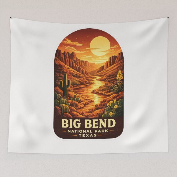 Item preview, Big Bend National Park Santa Elena Canyon Rio Grande Texas Sunset designed and sold by Places On Earth.
