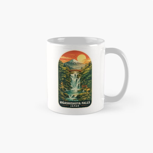 Item preview, Higashishiiya Falls Oita Prefecture Kyushu Japan designed and sold by Places On Earth.