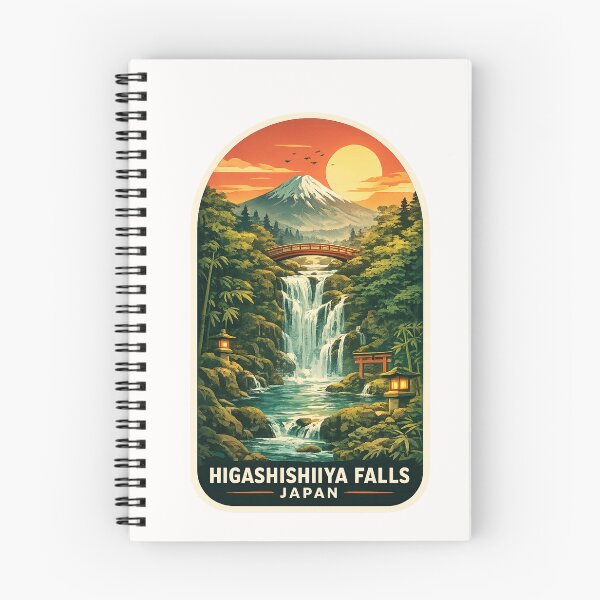 Item preview, Higashishiiya Falls Oita Prefecture Kyushu Japan designed and sold by Places On Earth.