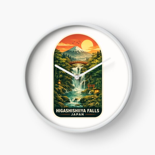 Item preview, Higashishiiya Falls Oita Prefecture Kyushu Japan designed and sold by Places On Earth.