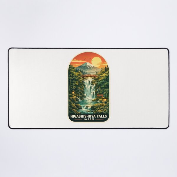 Item preview, Higashishiiya Falls Oita Prefecture Kyushu Japan designed and sold by Places On Earth.