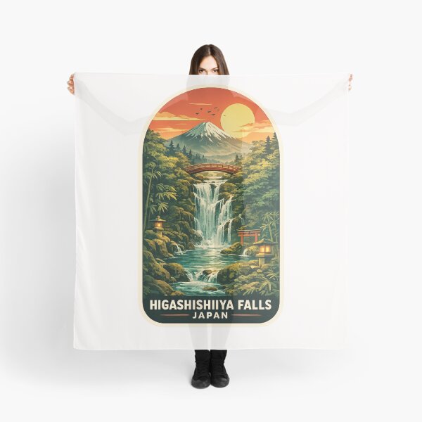 Item preview, Higashishiiya Falls Oita Prefecture Kyushu Japan designed and sold by Places On Earth.