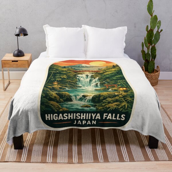 Item preview, Higashishiiya Falls Oita Prefecture Kyushu Japan designed and sold by Places On Earth.