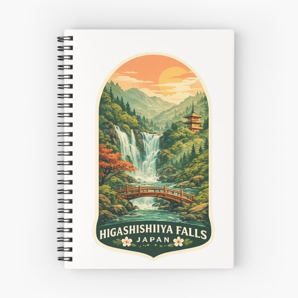 Item preview, Higashishiiya Falls Usa Oita Kyushu Mountain Valley Japan designed and sold by Places On Earth.
