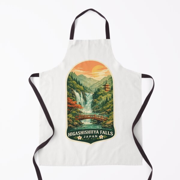 Item preview, Higashishiiya Falls Usa Oita Kyushu Mountain Valley Japan designed and sold by Places On Earth.