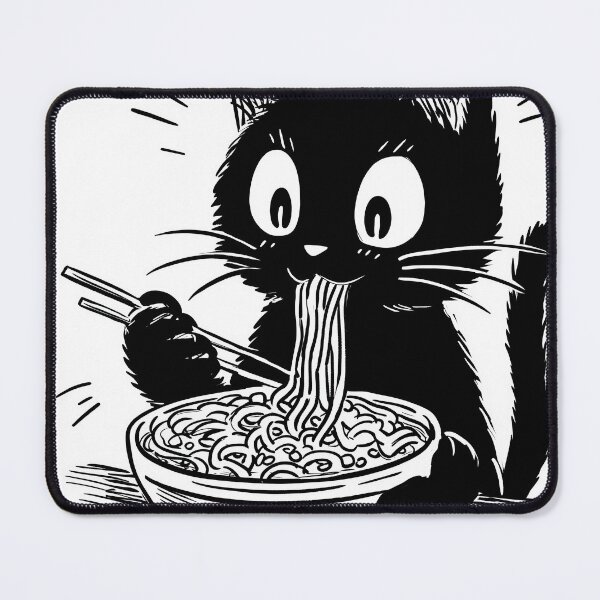 Item preview, Chopsticks and Whiskers designed and sold by Retro Type.