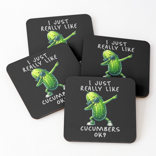 Item preview, I Just Really Like Cucumber Dabbing Dab Boys Girls Kids designed and sold by rafaeltto.