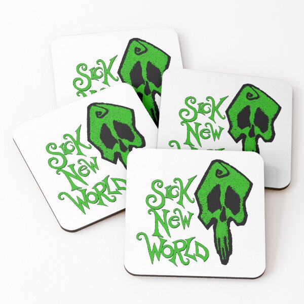 Item preview, Grunge Style Green Skull Heavy Music Festival designed and sold by FourtyNinen.