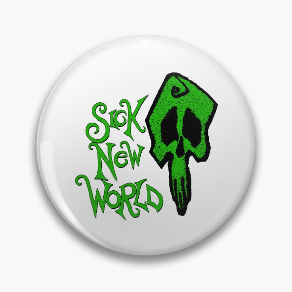 Item preview, Grunge Style Green Skull Heavy Music Festival designed and sold by FourtyNinen.