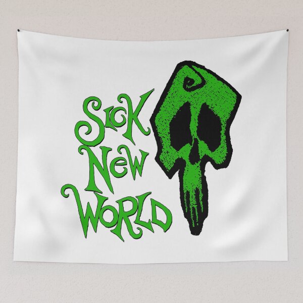 Item preview, Grunge Style Green Skull Heavy Music Festival designed and sold by FourtyNinen.