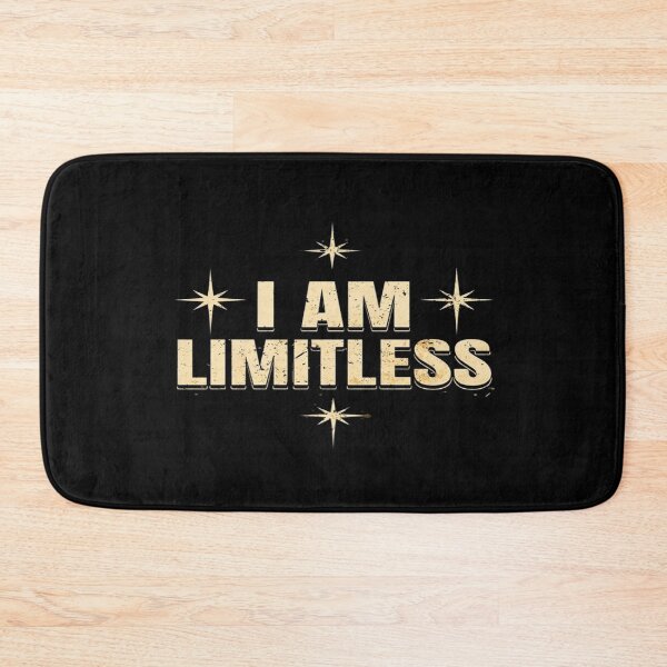 Item preview, I Am Limitless Motivational Quote • Cosmic Empowerment Typography • Mindset Growth Inspiration Art designed and sold by Bright Nest Studio.