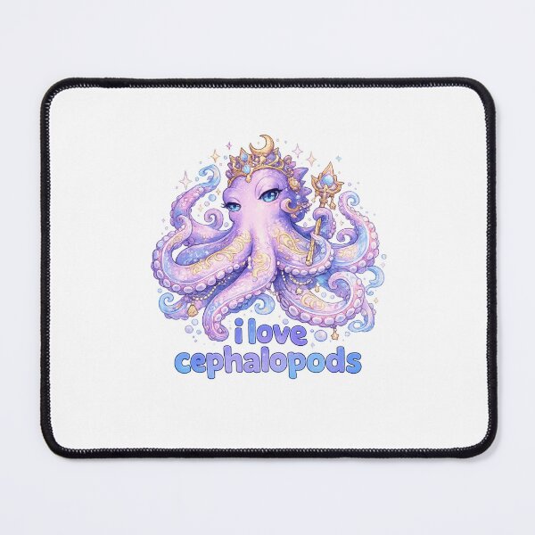 Item preview, I Love Cephalopods Purple Octopus Marine Biology Quote designed and sold by Places On Earth.