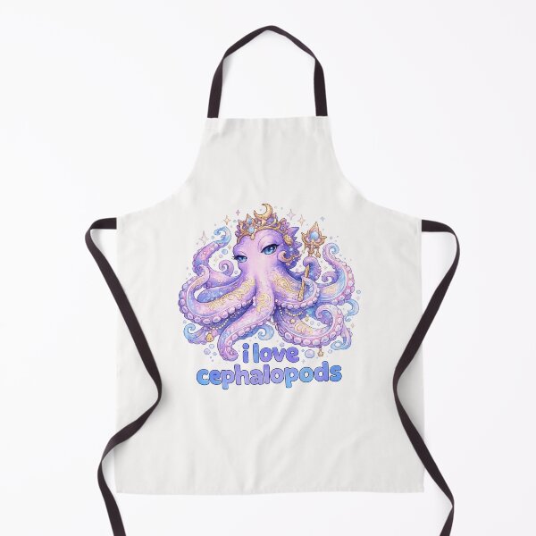 Item preview, I Love Cephalopods Purple Octopus Marine Biology Quote designed and sold by Places On Earth.