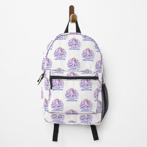 Item preview, I Love Cephalopods Purple Octopus Marine Biology Quote designed and sold by Places On Earth.
