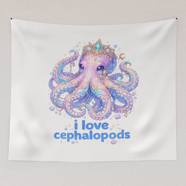 Item preview, I Love Cephalopods Cute Octopus Ocean Science Marine Life designed and sold by Places On Earth.