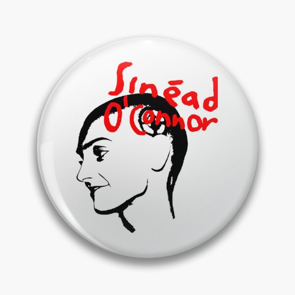 Item preview, Sinead O'connor Red Typography Woman Pop Rock Singer designed and sold by creativefactory.