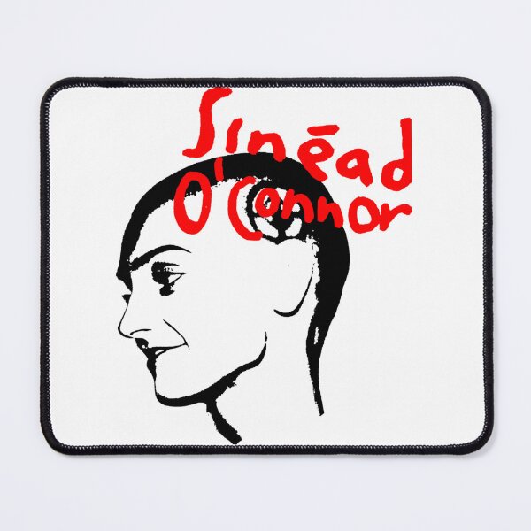 Item preview, Sinead O'connor Red Typography Woman Pop Rock Singer designed and sold by creativefactory.