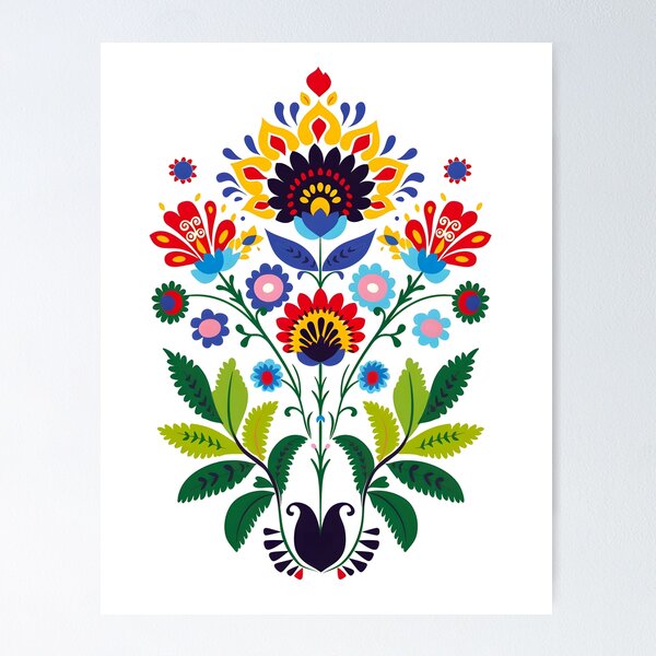 Item preview, Copy of  Hungarian Folk Flower Design designed and sold by xiao xuans.
