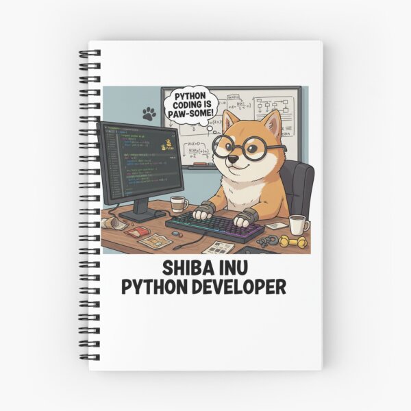 Artikelvorschau, Shiba Inu Hund Python Programmierer Coding Entwickler entworfen und verkauft von craftedd.