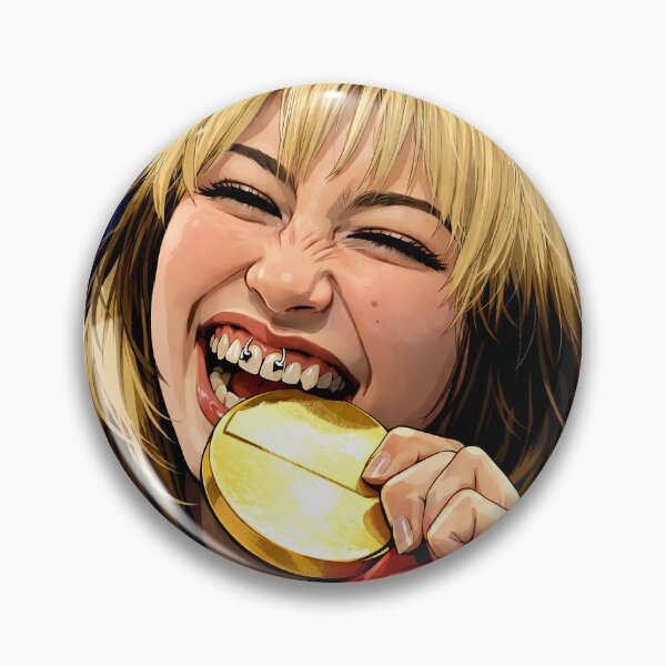 Item preview, Figure skater Alysa Liu, gold medalist at the Olympics (fan art) designed and sold by PopCultureAndStuff.