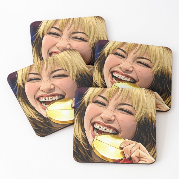 Item preview, Figure skater Alysa Liu, gold medalist at the Olympics (fan art) designed and sold by PopCultureAndStuff.