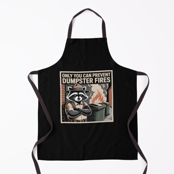Item preview, Only You Can Prevent Dumpster Fires designed and sold by Chris-graphics-art.