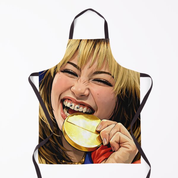 Item preview, Figure skater Alysa Liu, gold medalist at the Olympics (fan art) designed and sold by PopCultureAndStuff.