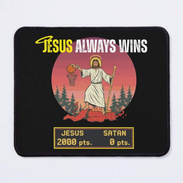 Item preview, Jesus always wins | Basketball designed and sold by UnboundFull.