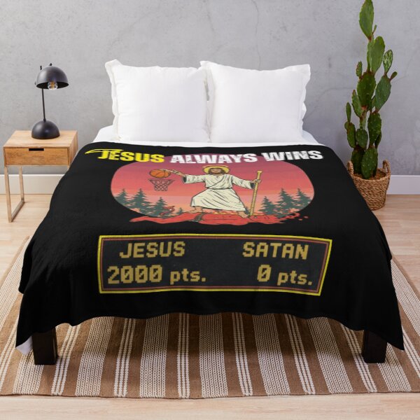 Item preview, Jesus always wins | Basketball designed and sold by UnboundFull.