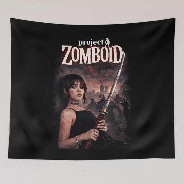 Item preview, Jenna Ortega Project Zomboid Katana designed and sold by ShopRaSh.