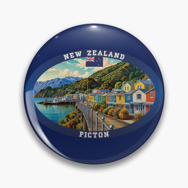 Item preview, Picton New Zealand Travel designed and sold by Thistle-TShop.