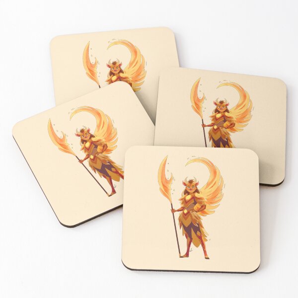 Item preview, Mythic Warrior Boar Phoenix Dawn Blade Fantasy Character Sticker designed and sold by MYTHIC PEEL STICKERS.