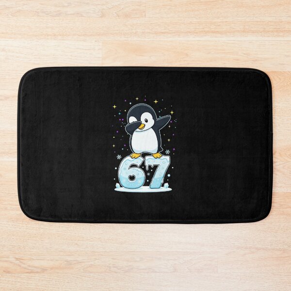Item preview, Dabbing Penguin 67 Funny Six Seven Gen Z Slang Meme Cute Long Sleeve  designed and sold by gladysenglish.