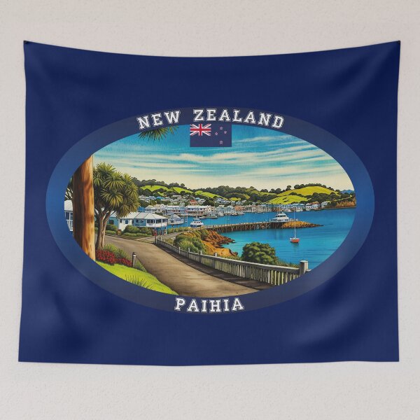 Item preview, Paihia New Zealand Travel designed and sold by Thistle-TShop.