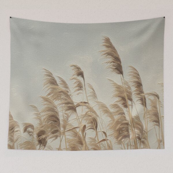 Item preview, Neutral Pampas Grass Botanical designed and sold by 0606PM.