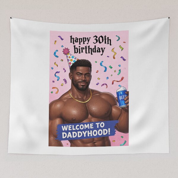 Item preview, Happy 30th Birthday Welcome to Daddyhood Gay Humor designed and sold by Aryabek.