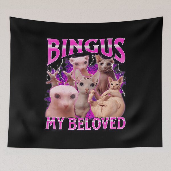 Item preview, Bingus My Beloved Funny Sphinx Cat Meme Bootleg  designed and sold by tadmercado.