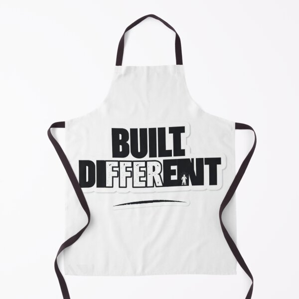Item preview, Built Different Sticker – Gym Motivation Athlete Quote designed and sold by Femwealth.