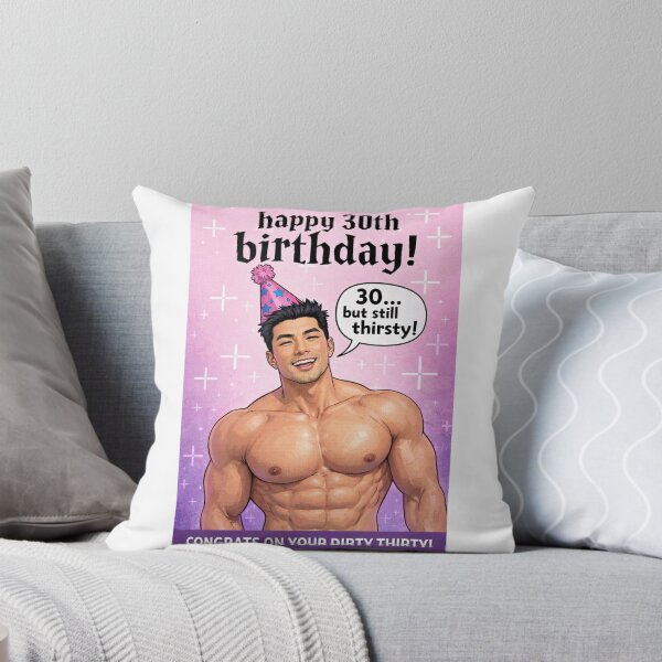 Item preview, Happy 30th Birthday Dirty Thirty Still Thirsty Gay designed and sold by Aryabek.