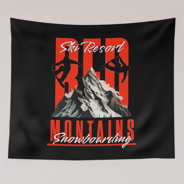 Item preview, Ski Resort Solitude / Ski Resort Red Mountain  designed and sold by TheEndDesign.