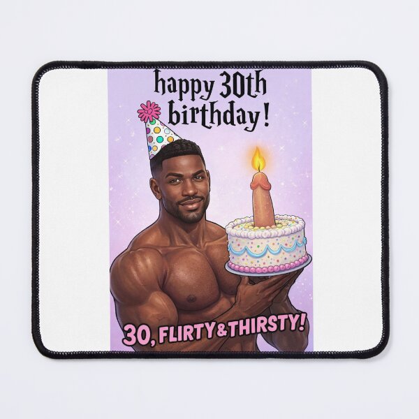 Item preview, Happy 30th Birthday 30 Flirty and Thirsty Gay Daddy designed and sold by Aryabek.