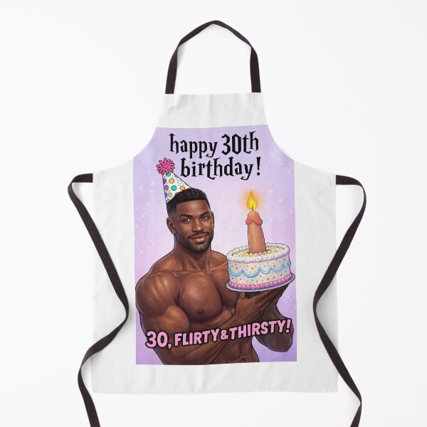 Item preview, Happy 30th Birthday 30 Flirty and Thirsty Gay Daddy designed and sold by Aryabek.