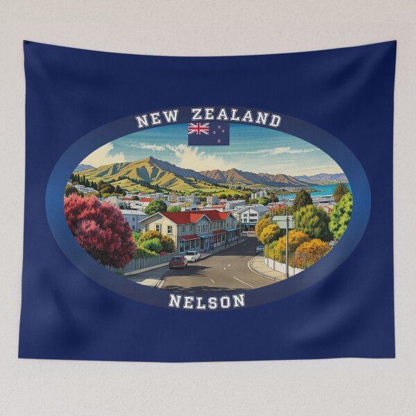 Item preview, Nelson New Zealand Travel designed and sold by Thistle-TShop.