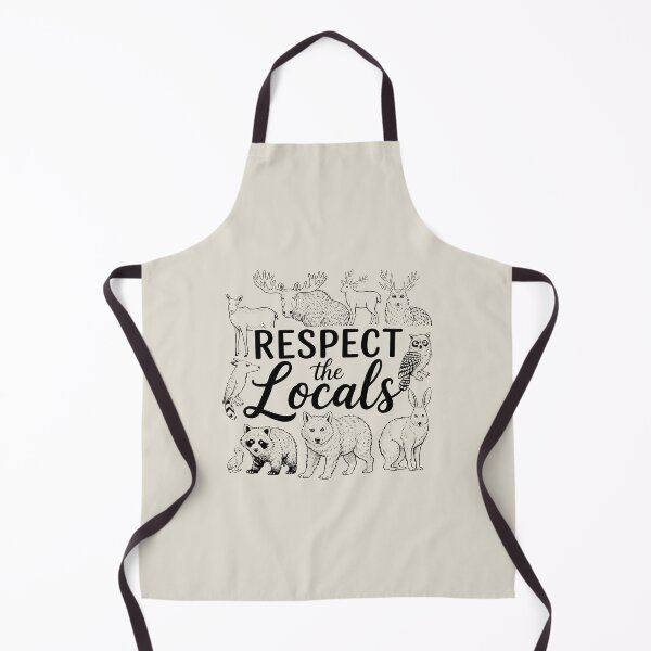 Item preview, Respect the Locals Wildlife Day designed and sold by Shirtinho Store.