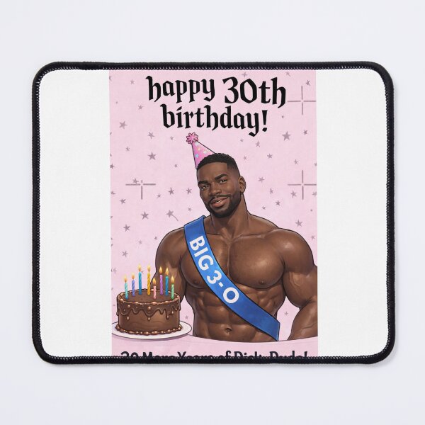 Item preview, Happy 30th Birthday Big 3-O Gay Daddy Celebration designed and sold by Aryabek.