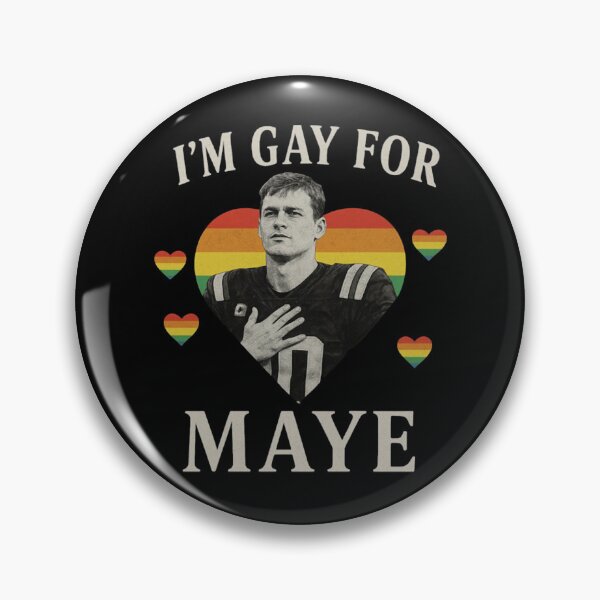Item preview, I Am Gay For Maye Football - Drake Maye  designed and sold by MWFASHION.